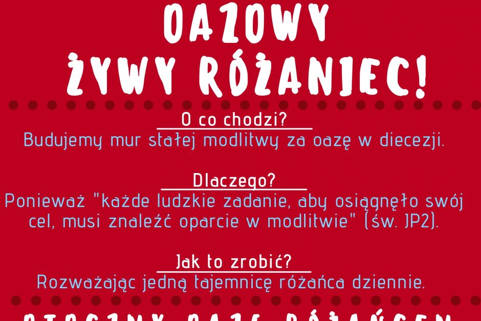 Oazowy Żywy Różaniec
