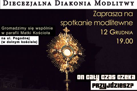 Spotkanie modlitewne