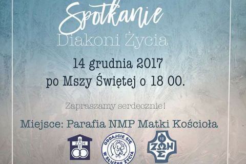 Spotkanie Diecezjalnej Diakonii Życia - grudzień