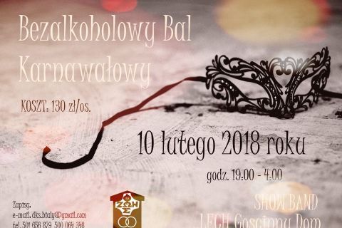 Bezalkoholowy Bal Karnawałowy