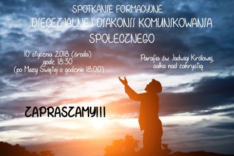 Spotkanie Diecezjalnej Diakonii Komunikowania Społecznego - styczeń