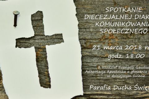 Spotkanie Diecezjalnej Diakonii Komunikowania Społecznego - marzec