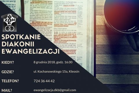 Spotkanie Diakonii Ewangelizacji Domowego Kościoła