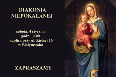 Spotkanie Diecezjalnej Diakonii Niepokalanej - Styczeń 2020