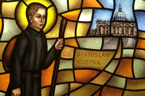 450 rocznica śmierci św. Stanisława Kostki - patrona dzieci i młodzież