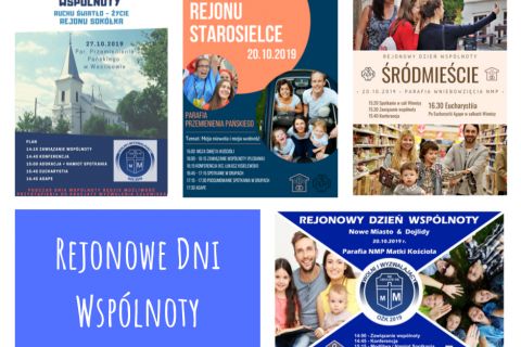 Zaproszenie na Rejonowe Dni Wspólnoty