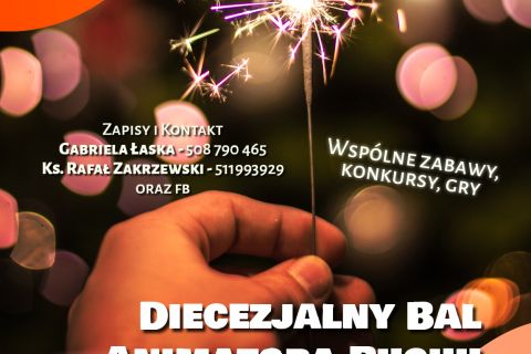 Zaproszenie na Diecezjalny Bal Animatora