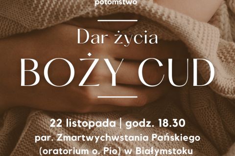 Dar życia BOŻY CUD