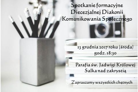 Spotkanie Diecezjalnej Diakonii Komunikowania Społecznego - grudzień