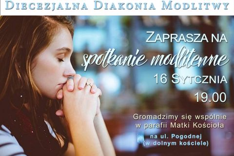Spotkanie modlitewne - styczeń