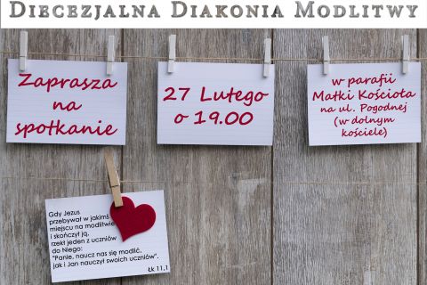 Spotkanie Diecezjalnej Diakonii Modlitwy-Luty