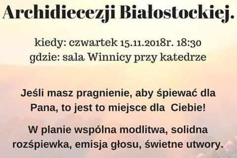 Spotkanie chóru Ruchu Światło-Życie