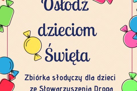 Zbiórka słodyczy dla dzieci