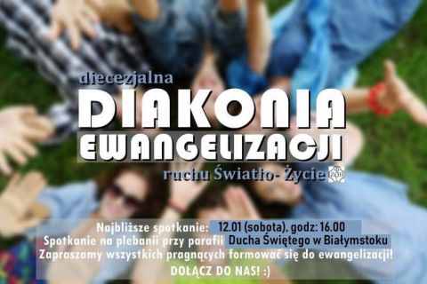 Spotkanie Diecezjalnej Diakonii Ewangelizacji - styczeń 2019