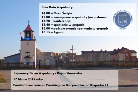Rejonowy Dzień Wspólnoty - Rejon Starosielce 17.03.2019