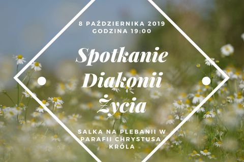 Spotkanie Diecezjalnej Diakonii Życia - październik
