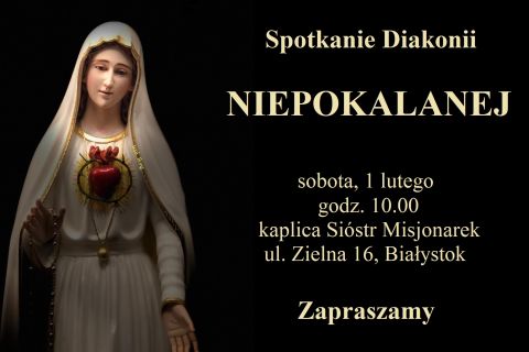 Spotkanie Diecezjalnej Diakonii Niepokalanej - Luty 2020